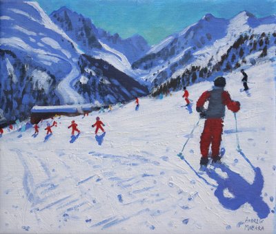 Der Skilehrer, Mottaret von Andrew Macara